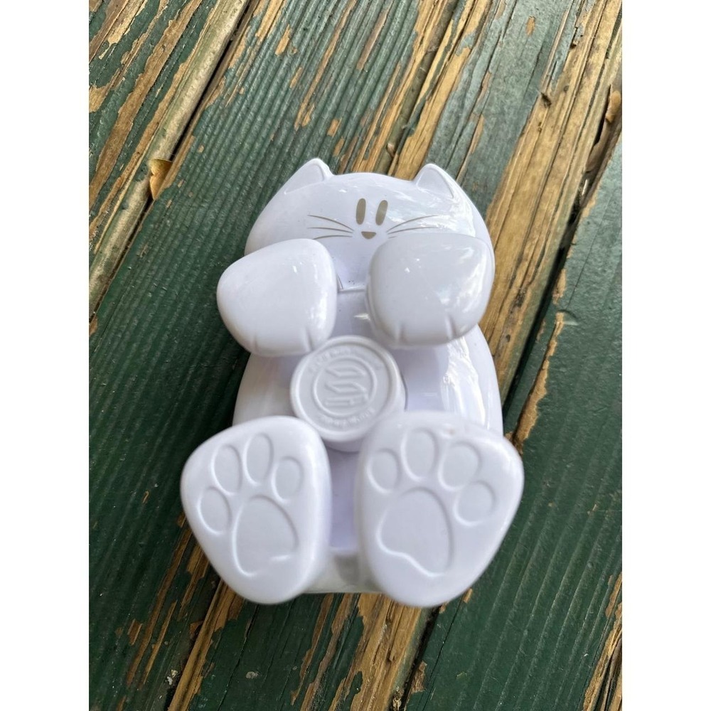 Post-it Cat Pop-up Note Dispenser White Feline Weighted Desk Accessory‎ CAT-330